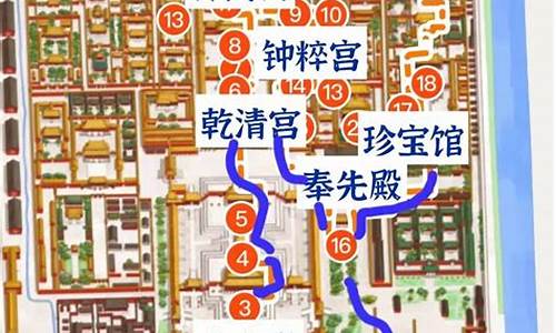 故宫旅游攻略一日游攻略_故宫旅游攻略一日游攻略图