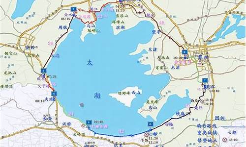 环太湖自驾游路线图_环太湖自驾游路线图指南